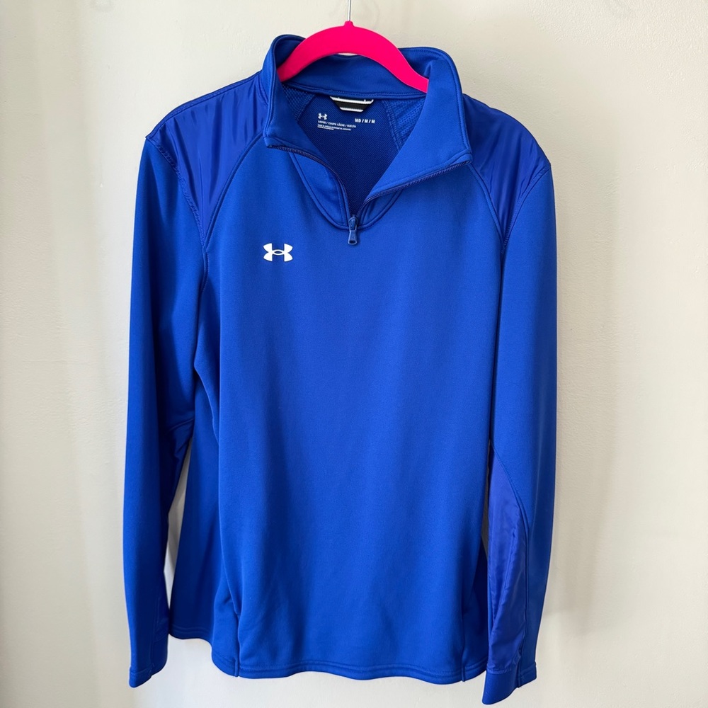 Under Armour Blue Quarter Zip Pullover